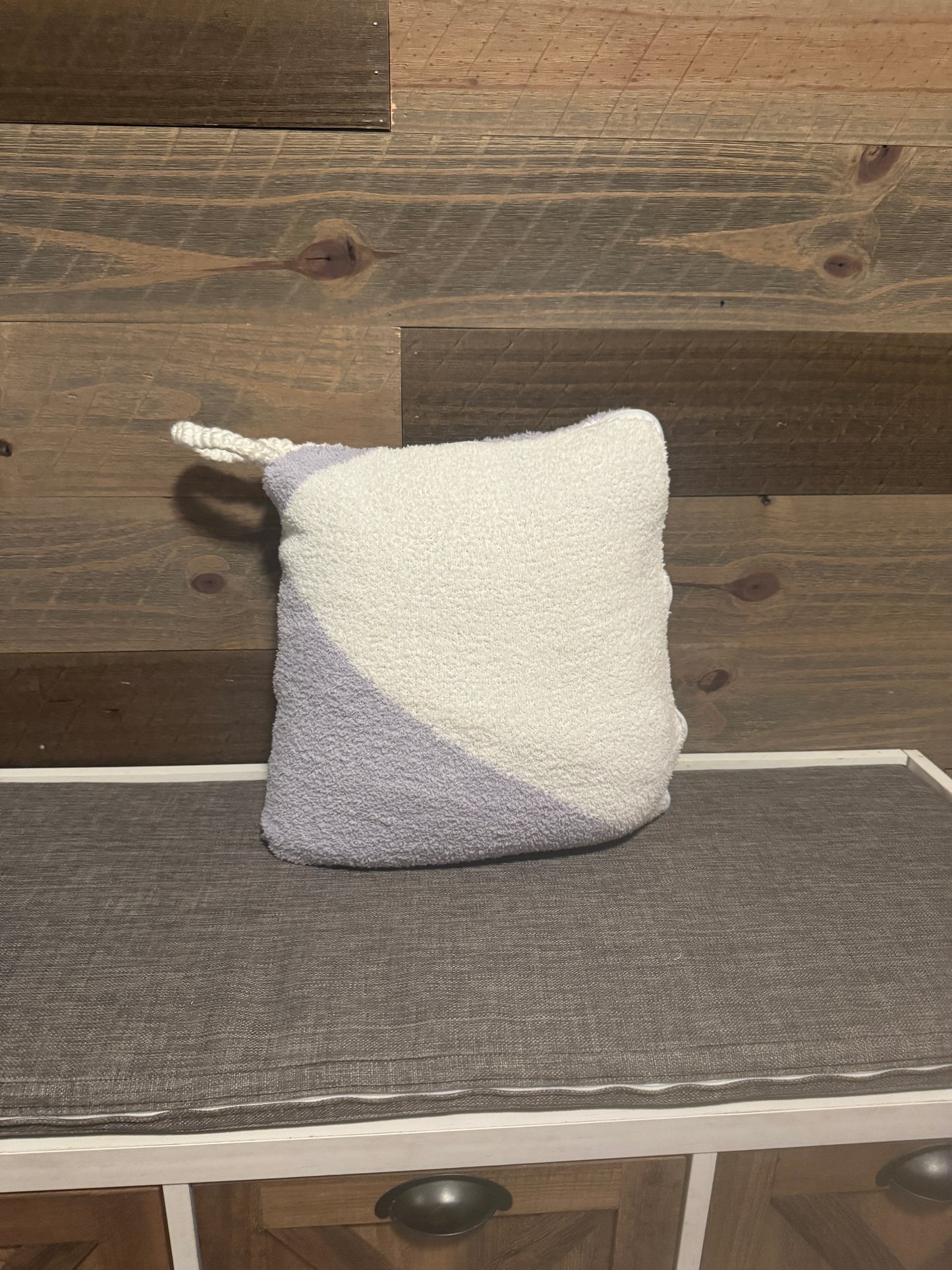 Purple Triangle Blanket Pillow (50x70)