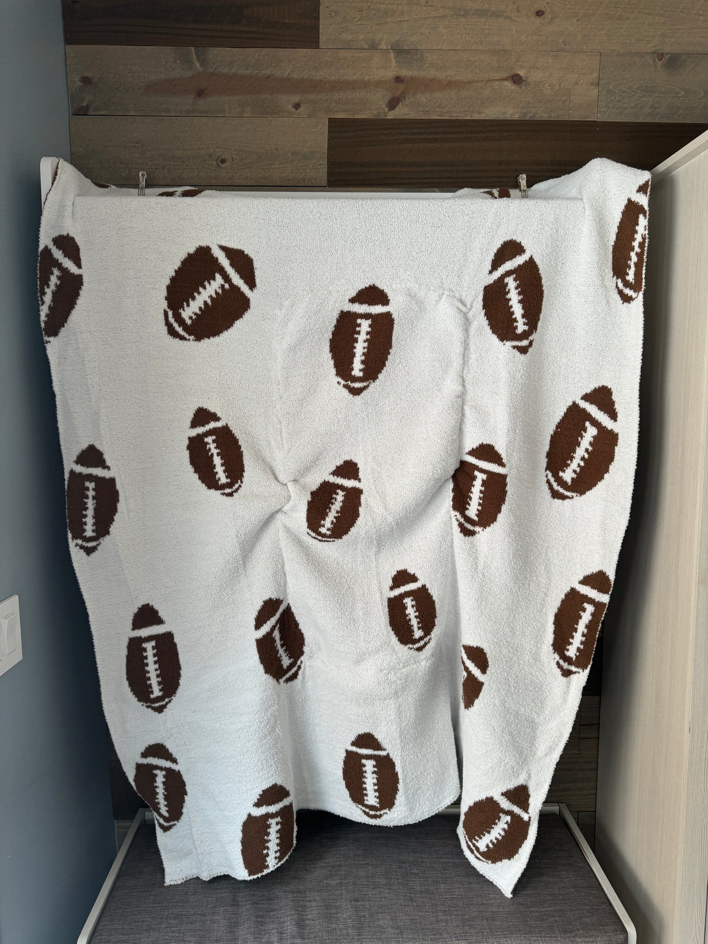 Football Blanket Pillow (50x60)