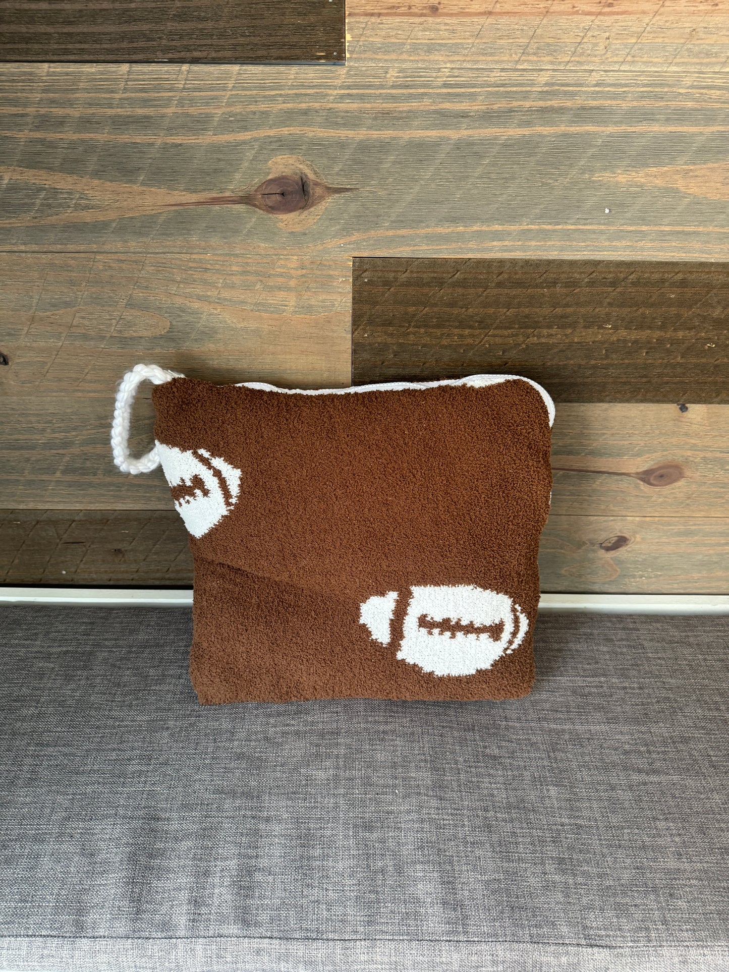 Football Blanket Pillow (50x60)