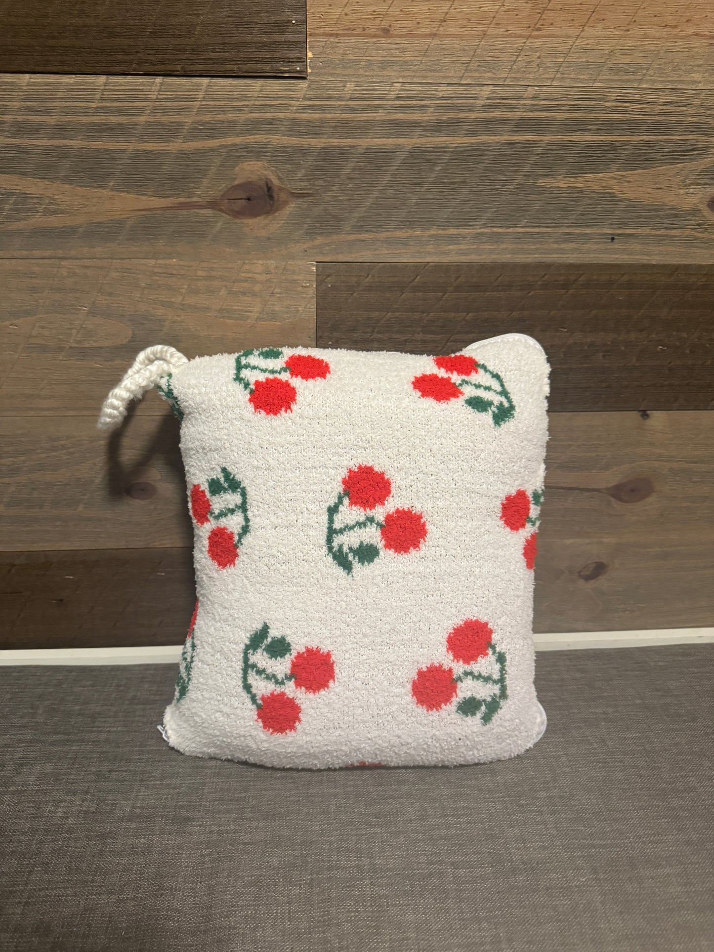 Cherry Blanket Pillow (50x70)