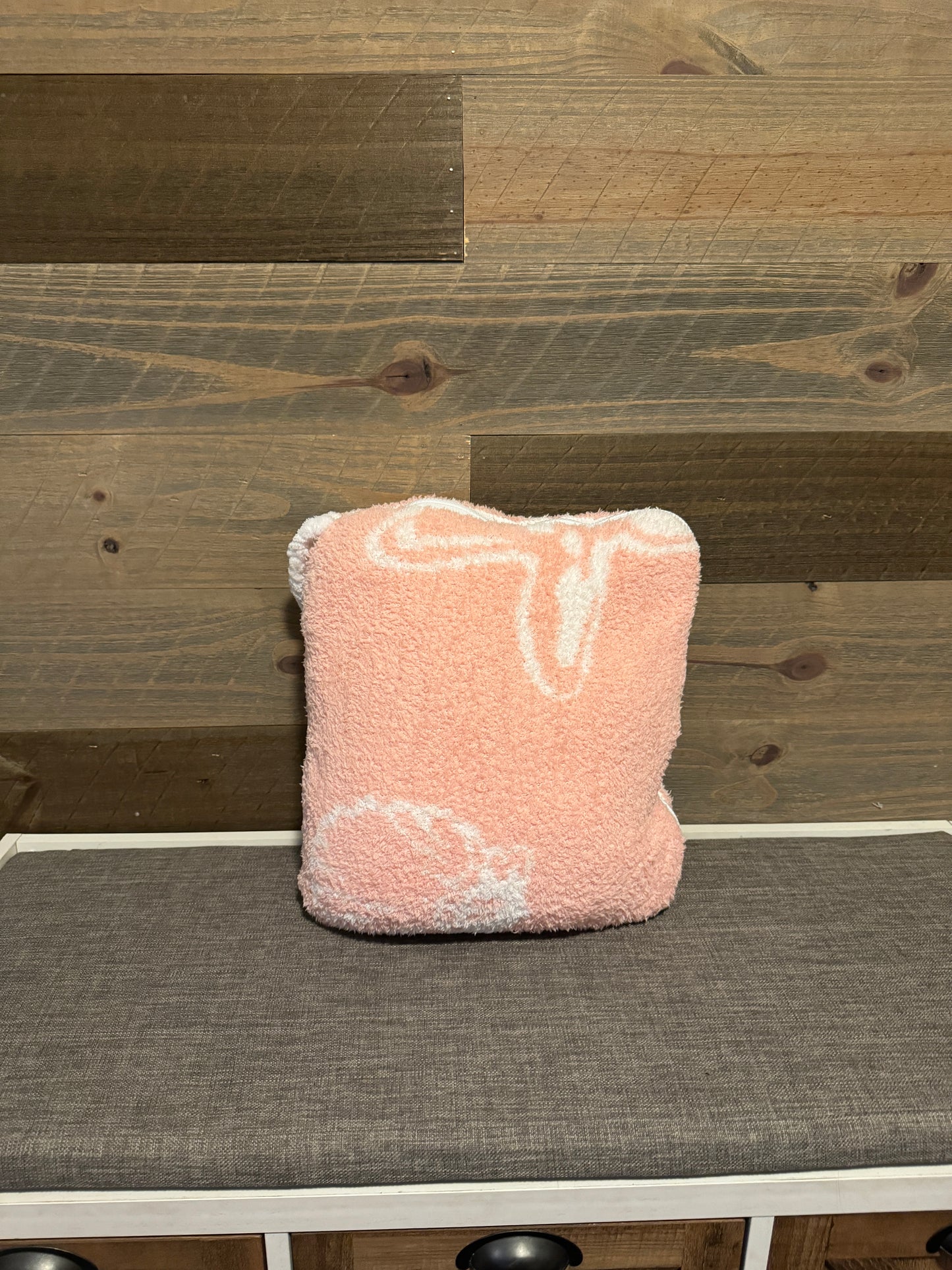 Pink Mermaid Blanket Pillow (50x60)