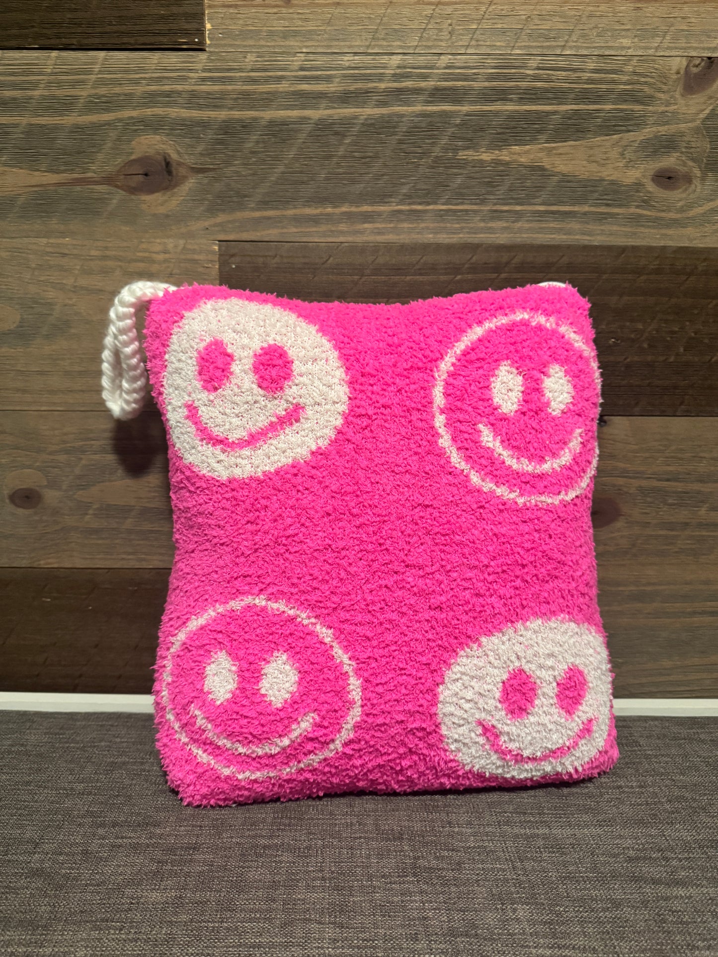 Pink Smile Blanket Pillow (50x60)