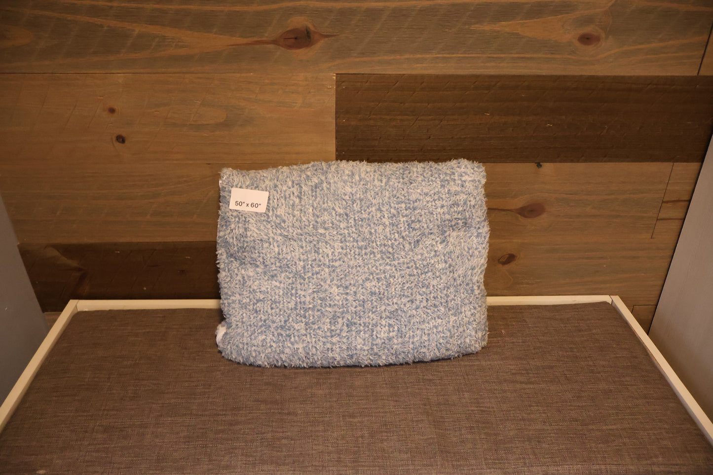 Blue Blanket Pillow (50x60)