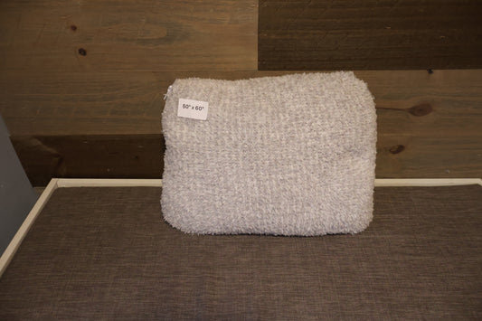 Gray Blanket Pillow (50x60)